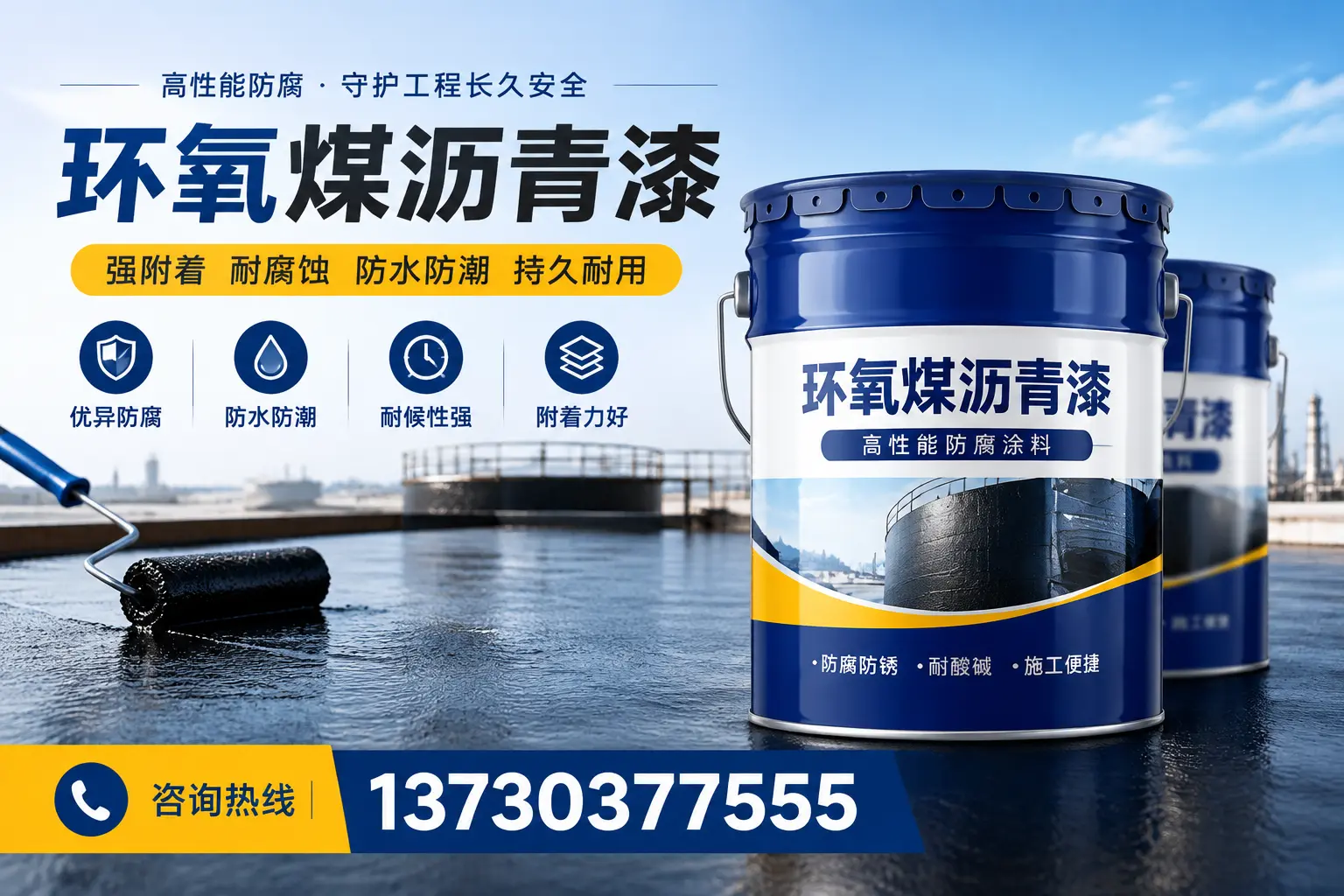 如何判断环氧煤沥青漆的质量？佳木斯消费者指南