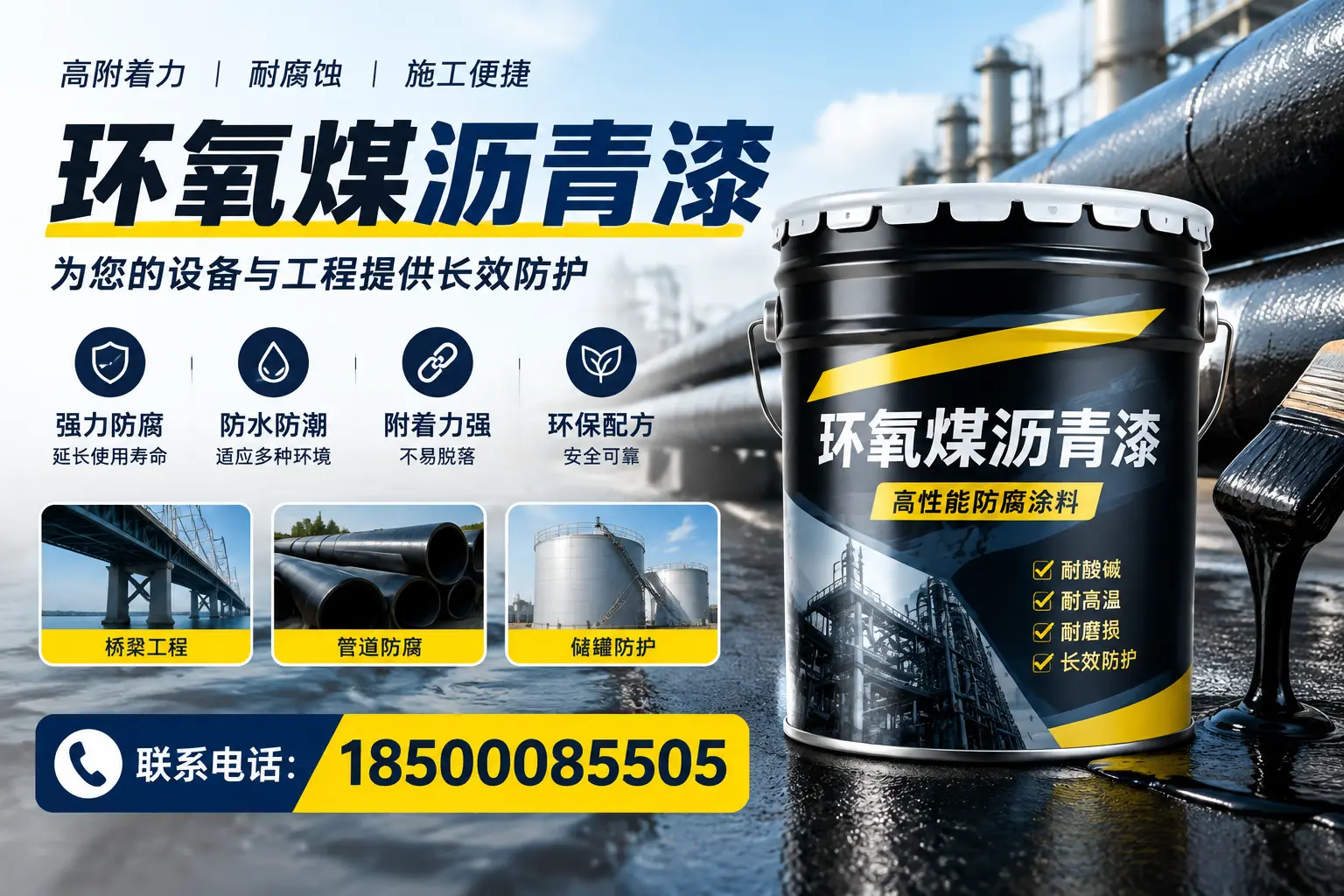 环氧煤沥青漆与其他涂料的对比分析，助力佳木斯企业决策
