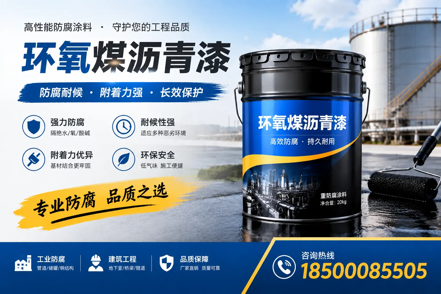 如何选择适合的环氧煤沥青漆？佳木斯市场选型指南